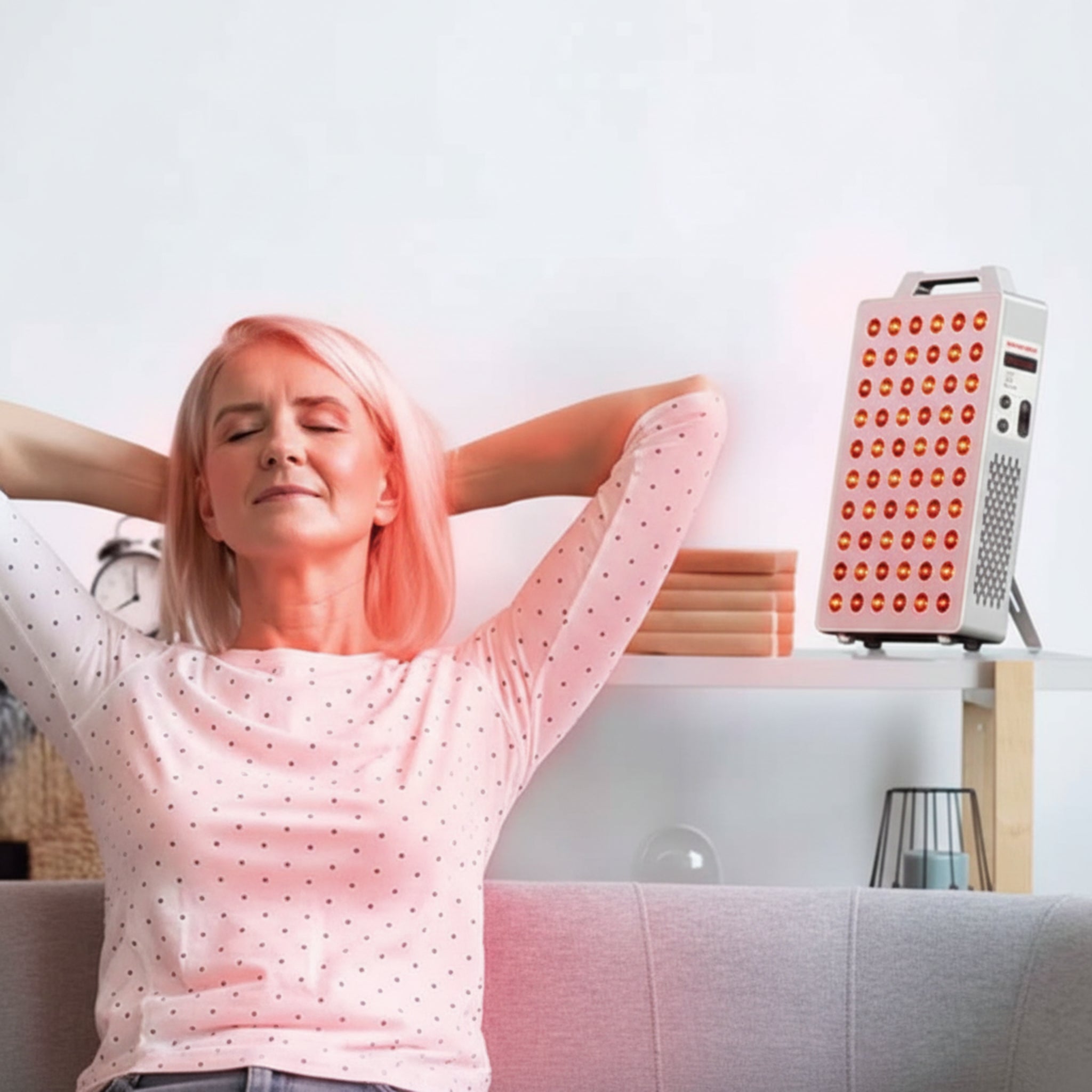 BO‑300 Red Light Therapy Panel – Advanced 5 Wavelengths (630–850nm)